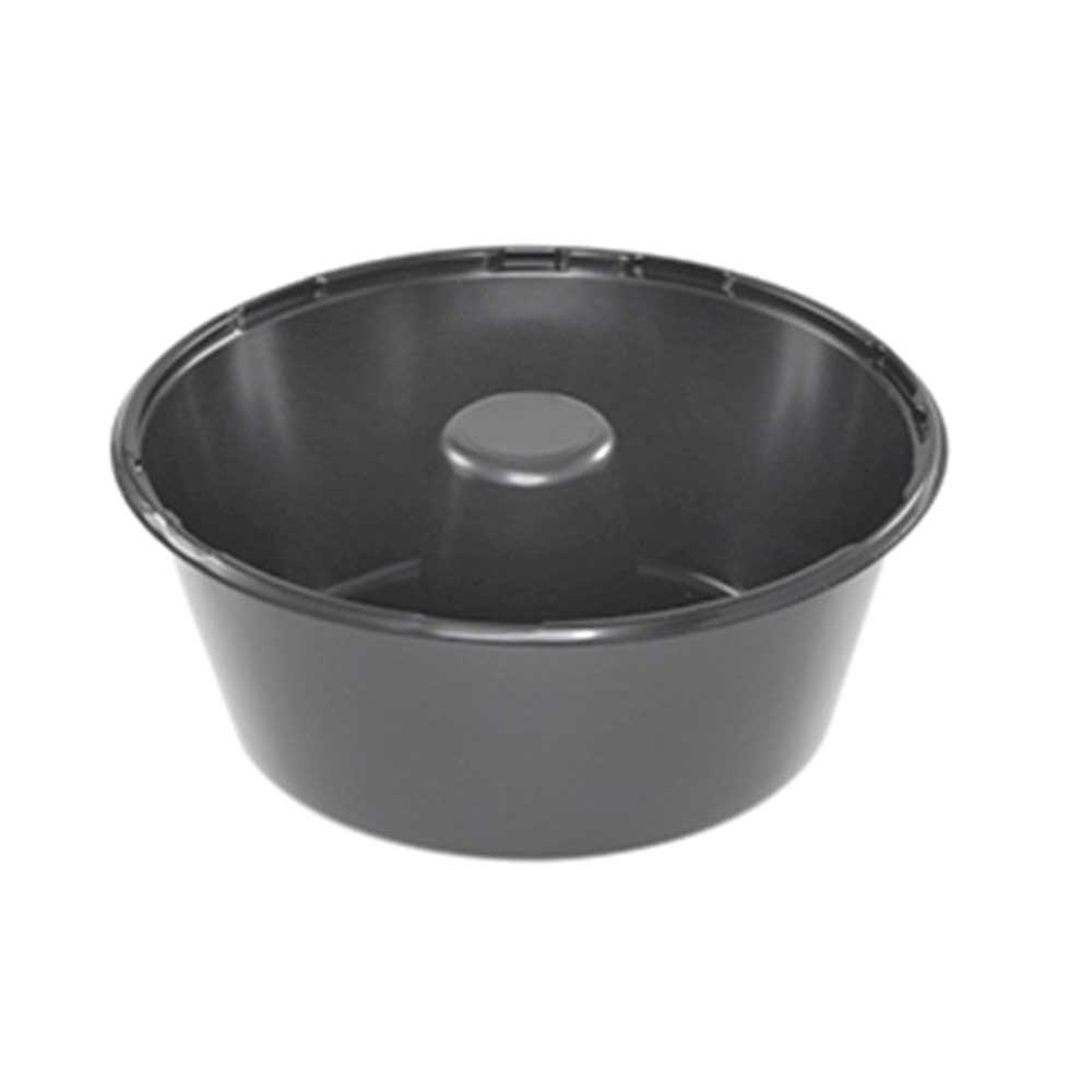 Reynolds Black CPET Round Angel Food Cake Base, 82 Ounce Capacity -- 200 per case