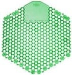 Fresh Green Cucumber Melon Wave 3D Urinal Screen, 7 x 6.5 x 0.66 inch -- 60 per case.