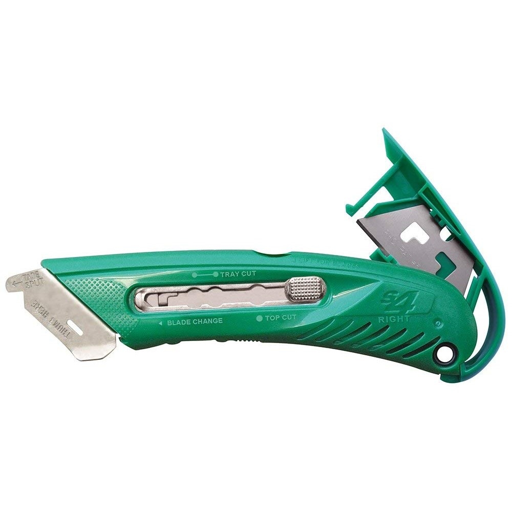 Pacific Handy Cutter Green Right Hand Safety Cutter