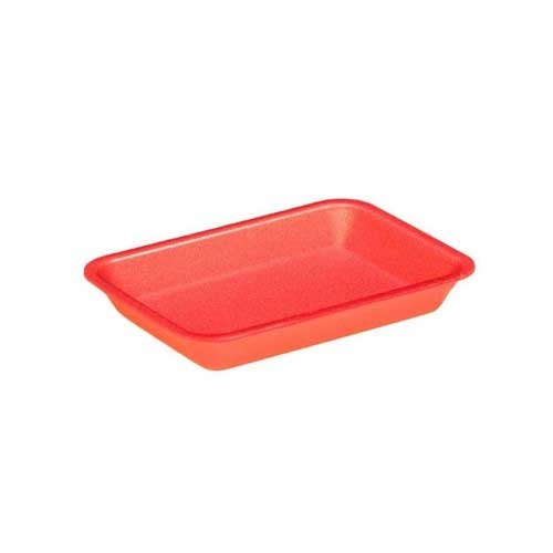 Dolco Pink 9H Expanded Polystyrene Foam Tray -- 250 per case