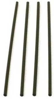 Cell O Core Bar-Pak Black Unwrapped Collins Straw 8 inch -- 5000 per case