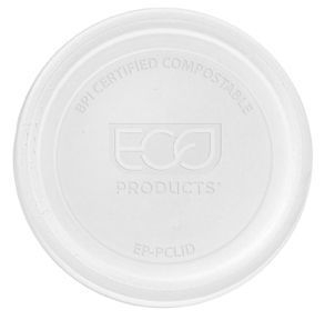 Eco-Products Compostable Plastic 2-4 Ounce Portion Cup Lid Only -- 2000 per case.