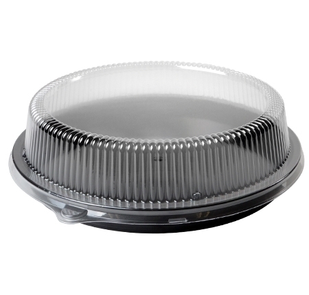 Fineline Settings Platter Pleaser Clear PETE Dome Lid, 10.25 inch -- 50 per case