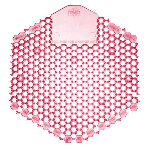 Enviro Master Red Tutti Frutti Wave 3D Urinal Screen -- 60 per case