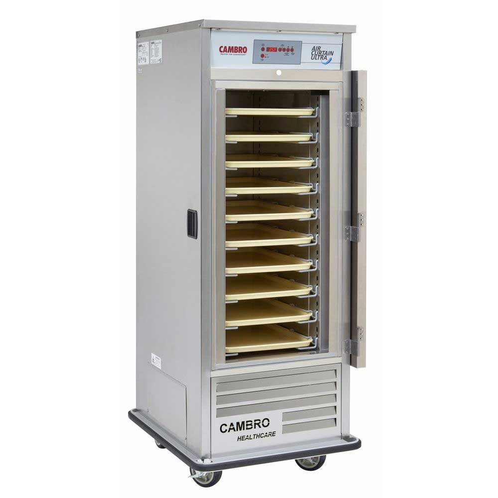 Cambro Stainless Steel Left Sliding Door Air Curtain Ultra, 32 x 37 1/2 x 78 3/4 inch