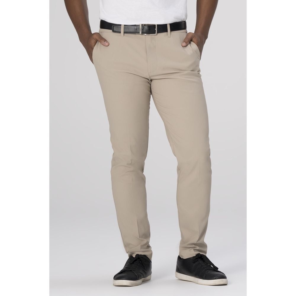Chef Works Khaki Chino Poly Stretch Pant for Men, 40 inch