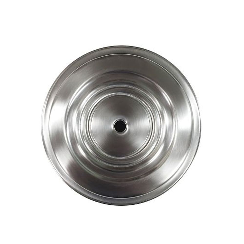Stainless Steel 10.0 inch Round Plate Cover for Monaco Flat Rim Plate, 24 count
