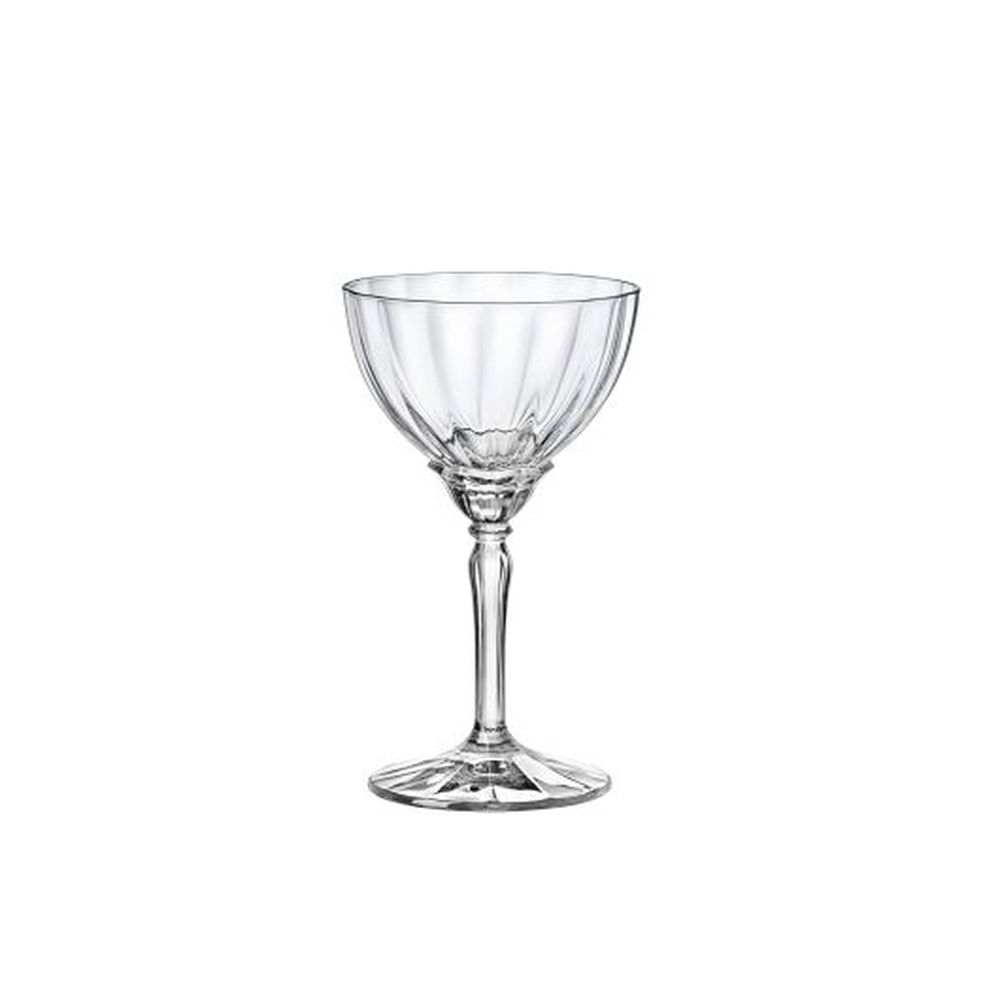 Florian 8.125 Ounce Clear Coupe Glass, 12 count