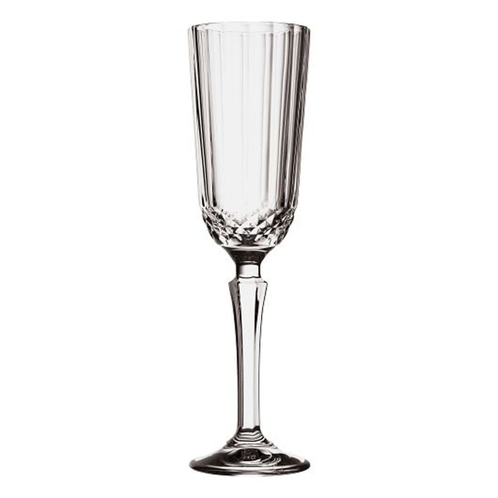 Diony Soda Lime 4.5 Ounce Flute Glass, 24 count
