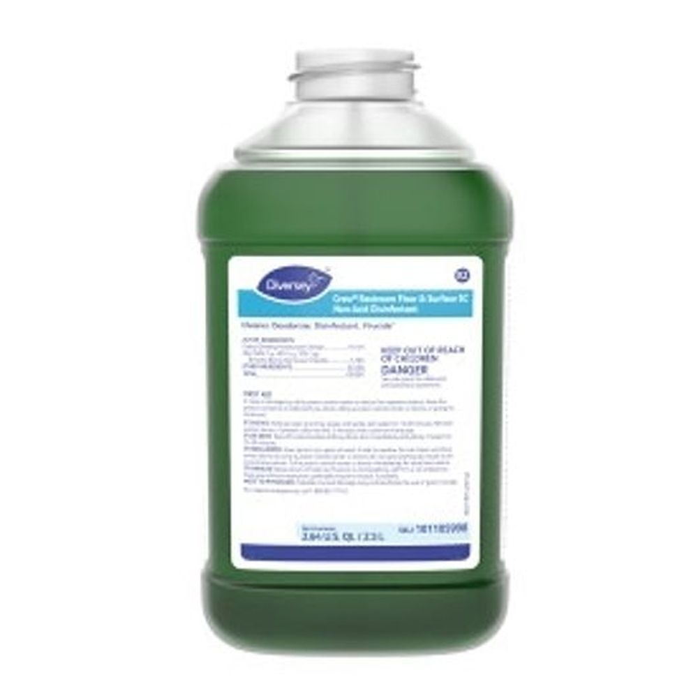 Restroom Floor and Surface Non Acid Disinfectant Cleaner