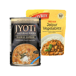 Contains 106 Indian Meals products