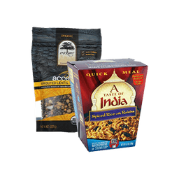 Contains 12 Indian Legumes & Rice products