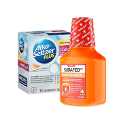 Contains 126 Cold Relief products