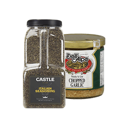 Contains 25 Italian Spice and Seasoning products