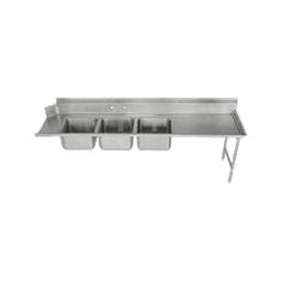 Contains 10 Stainless Steel Dish Table With 3 Compartment Sink products