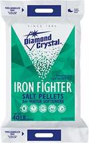 Diamond Crystal Iron Fighter Salt Pellets for Water Softener, 40 Pound Bag