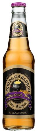 Flying Cauldron Butterscotch Beer Soda, 12 ounce -- 24 per case