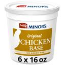 Nestle Minors No Added MSG Chicken Base, 1 Pound -- 6 per case.