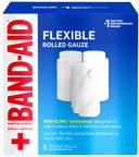 Band Aid 3 inch x 2.12 Yard First Aid Flexible Rolled Gauze, 5 count per pack -- 12 per case