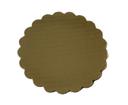 Boxit Gold Scalloped Cake Circle, 10 inch -- 100 per case.