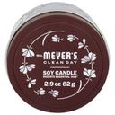 Mrs Meyers White Lavender Soy Candle, 2.9 Ounce Tin -- 8 per case