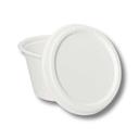 Responsible Products 4 Ounce No-PFAS Added Compostable Molded Fiber Portion Cup Lid Only -- 1000 per case