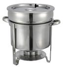 Winco Stainless Steel Soup Warmer, 11 Quart.