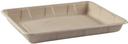 Primeware Tan Fiber Tray, 9.4 x 6.9 x 1.2 inch -- 250 per case.