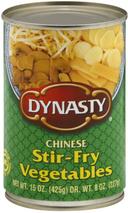 Dynasty Stir Fry Vegetables, 15 Ounce -- 6 per case