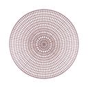 Vollrath 1420-01 Tray-Mate Round Brown Anti-Skid Tray Mat, 12.5 inch Diameter