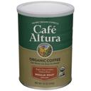 Cafe Altura Organic Regular Roast Ground Coffee, 12 Ounce -- 6 per case.