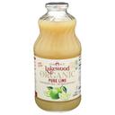 Lakewood Organic Pure Lime Juice, 32 Fluid Ounce -- 6 per case