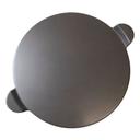 Old Stone Pizza Kitchen Grey Glazed Round Pizza Stone with Handle, 15 inch
