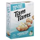 Manischewitz Unsalted Tam Tams Cracker, 9.6 Ounce -- 12 per case