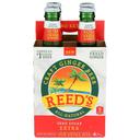 Reeds Zero Sugar Extra Craft Ginger Beer, 12 Fluid Ounce - 4 count per pack -- 6 packs per case