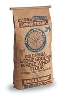 Gold Medal Untreated Fine Whole Wheat Flour, 50 Pound.