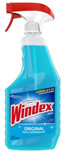 Windex Original Blue Trigger Glass Cleaner, 23 Fluid Ounce -- 8 per case.