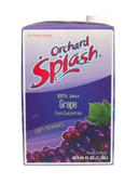Orchard Splash 100 Percent Grape Juice Ready To Serve, 46 Ounce -- 12 Case