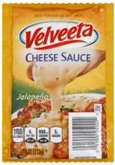 Velveeta Jalapeno Cheese Sauce, 4 Ounce - 6 count per pack -- 4 packs per case