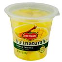 Del Monte Fruit Naturals Mango Chunks in Extra Light Syrup, 7 Ounce Cup -- 12 per case.