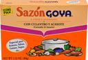 Goya Sazon with Coriander and Annatto - 3.52 oz. box, 18 per case