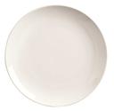 World Tableware Porcelana Bright White Round Plate, 9 inch -- 24 per case.