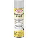Claire Lemon Scent Disinfectant Spray Q, 17 Ounce -- 12 per case