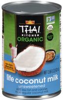 Thai Kitchen Organic Original Lite Coconut Milk, 13.66 Fluid Ounce -- 12 per case
