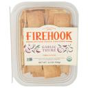 Firehook Organic Garlic Thyme Crackers, 5.5 Ounce -- 8 per case