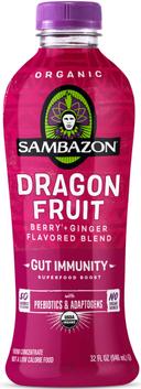 Sambazon Dragon Fruit Berry Ginger Blend Juice, 32 Fluid Ounce -- 6 per case