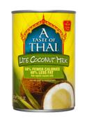 A Taste of Thai Lite Coconut Milk, 13.5 Fluid Ounce -- 12 per case.