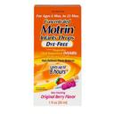 Motrin Concentrated Infants Drops Dye Free Original Berry Flavor Pain Reliever Fever Reducer, 1 Fluid Ounce -- 36 per case
