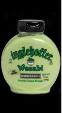 Inglehoffer Wasabi Horseradish, 9.5 Ounce Squeeze Bottle -- 6 per case