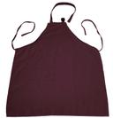 Intedge Burgundy Poly/Cotton Adjustable D Ring Apron with 2 Pockets 